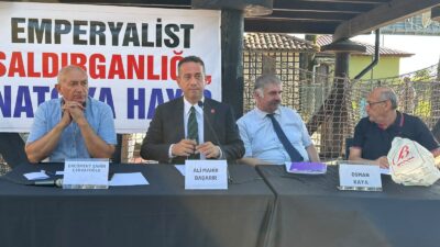 Haber: Gençağa KARAFAZLI (RİZE)- CHP Grup Başkan vekili ve Mersin Milletvekili