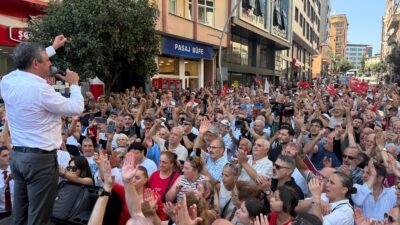 Özgür Özel Rize de konuştu:Yeni Parti iktidarını hep birlikte kuracağız
