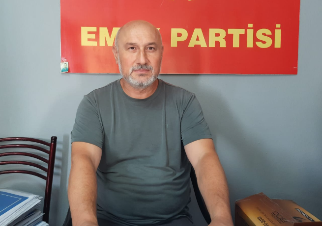 Emek Partisi Ordu İl Başkanı Yasin Uzun, fındık üreticilerinin ortak