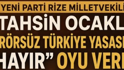 Tahsin Ocaklı’dan “Evet-Hayır” Oyuna Açıklama: “Kurumsal Oyumuz Evet, Bireysel Oyum