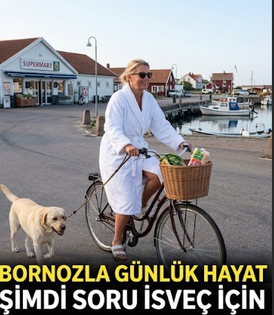 Rize’yi “gavur” ilan eden anlayış İsveç’teki bornoz görüntülerine ne diyecek?