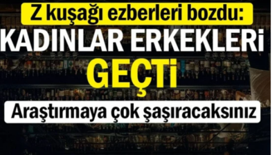 ABD’de yapılan araştırma, Z Kuşağı’nda alkol tüketim alışkanlıklarının değiştiğini ortaya