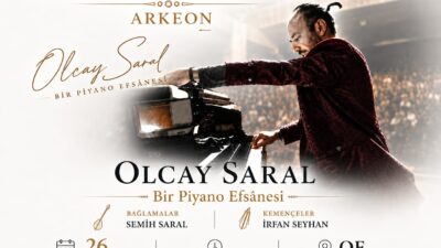 HABER: Özlem EMİR (TRABZON)-  Olcay Saral’ın “Bir Piyano Efsanesi” konseri, 26 Ağustos