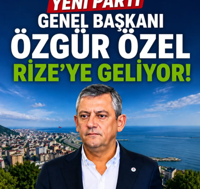 Yeni Parti Genel Başkanı Özgür Özel parti kuruluşundan sonra ilk