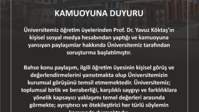 Rize için “gavur ülkesi” diyen profesöre soruşturma HABER: GENÇAĞA KARAFAZLI