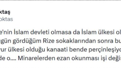SANCAK’TAN KÖKTAŞ’A SERT ÇIKIŞ: “RİZE’Yİ GAVUR ÜLKESİNE BENZETMEK NE DEMEK?