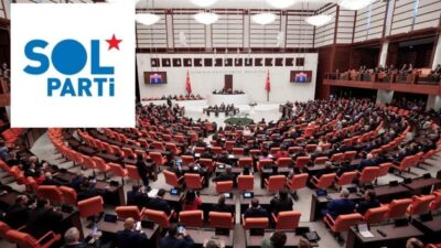 SOL Parti’nin “çerçeve yasa”ya ilişkin açıklamasında “İktidarın hedefi, sürecin en