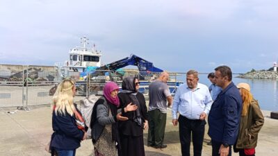 Haber:Gençağa KARAFAZLI (RİZE ) – Pazar ilçesinde Zelek Limanı açıklarında