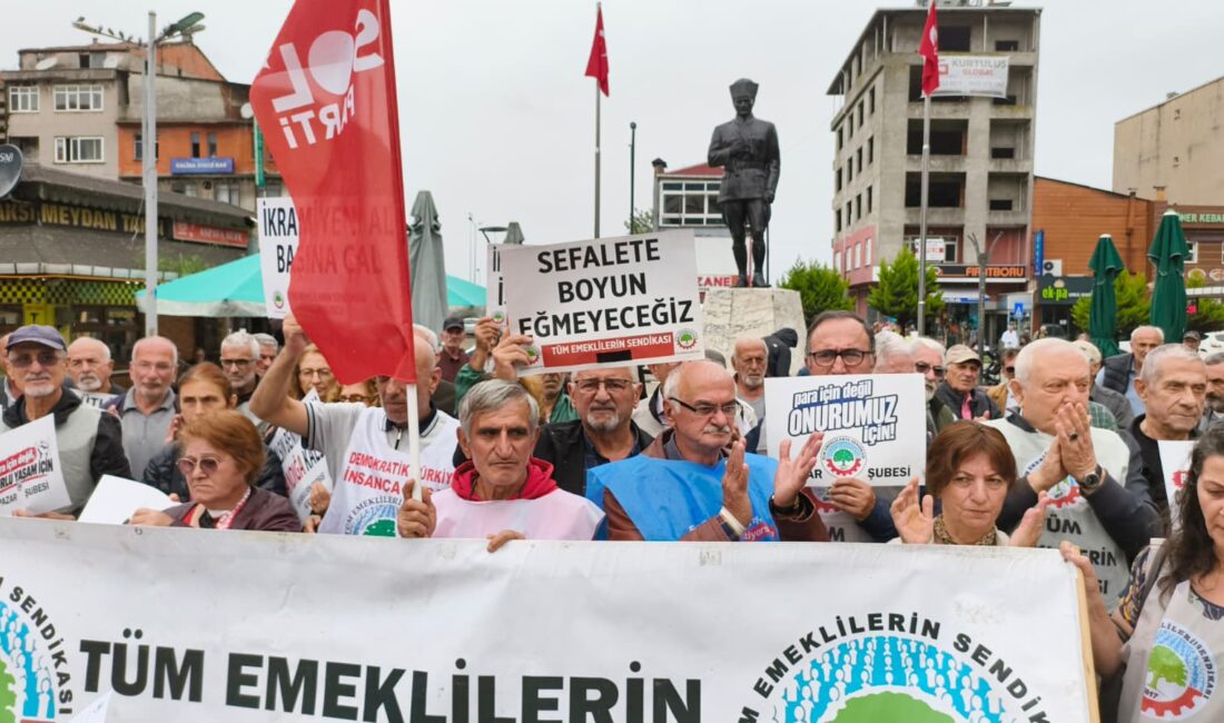 Tüm emeklilerin sendikası pazar şube başkanı yaşar Karahan: Ali Şekeroğlu’nun