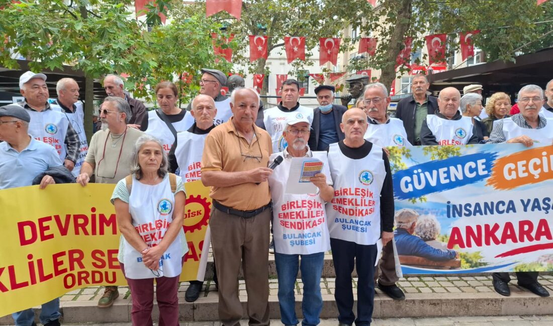 Bulancak’tan Ankara’ya Emekli Yürüyüşü: İnsanca Yaşam İstiyoruz HABER: COŞKUN ÖZBUCAK