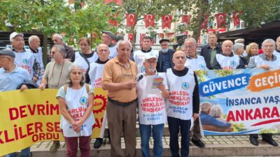 Bulancak’tan Ankara’ya Emekli Yürüyüşü: İnsanca Yaşam İstiyoruz HABER: COŞKUN ÖZBUCAK