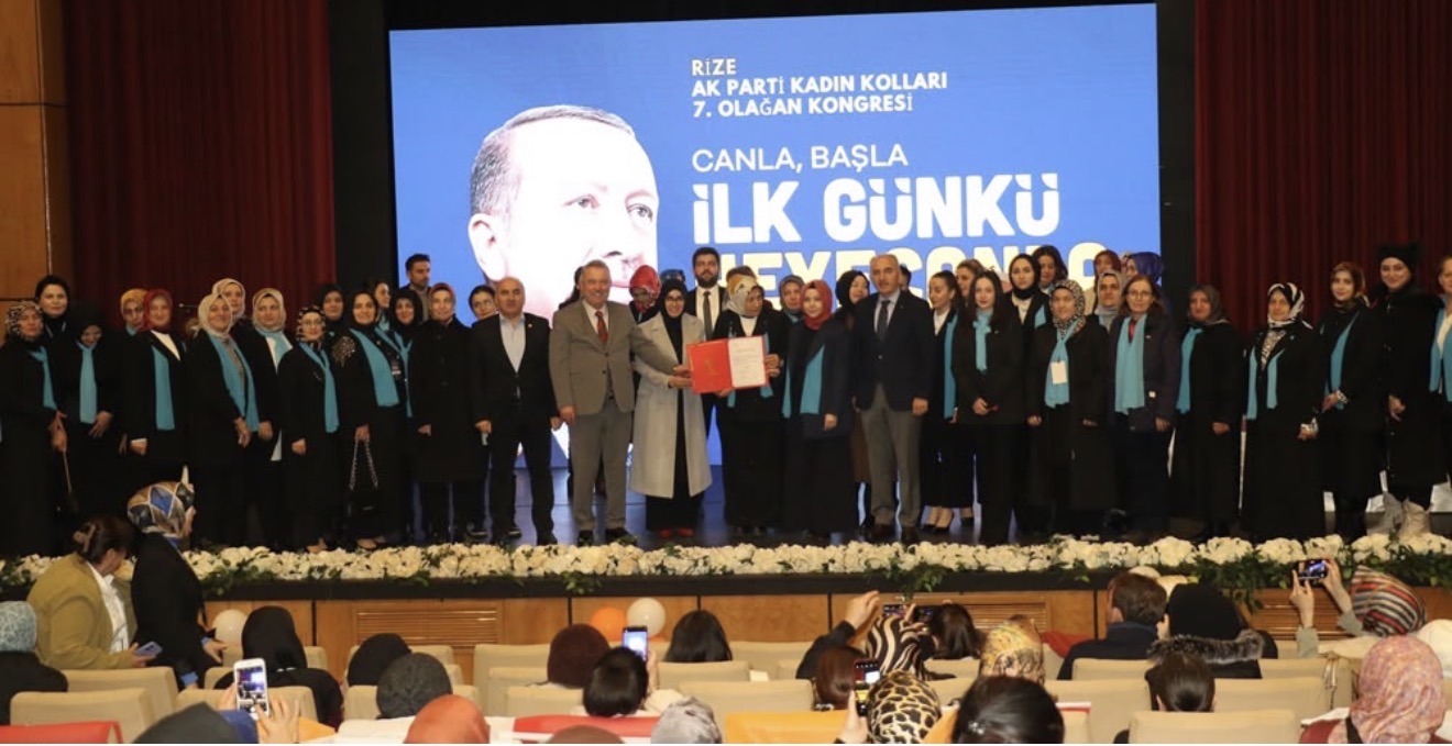 ÖZEL HABER: GENÇAĞA KARAFAZLI-ÖZLEM EMİR Rize AKP İl Kadın Kolları