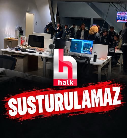 Halk TV’ye Yönelik Operasyona Rize’den tepki  “Halk TV Yalnız Değildir!”