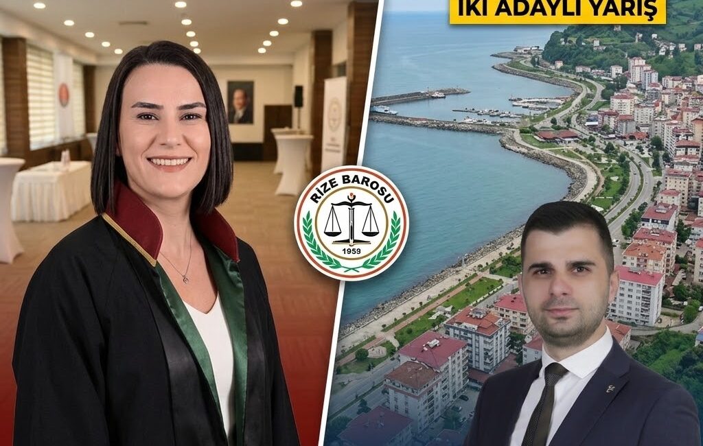 Rize barosunda tarihi yarış: genç avukatların tercihi Handan Demircan Kulaksız